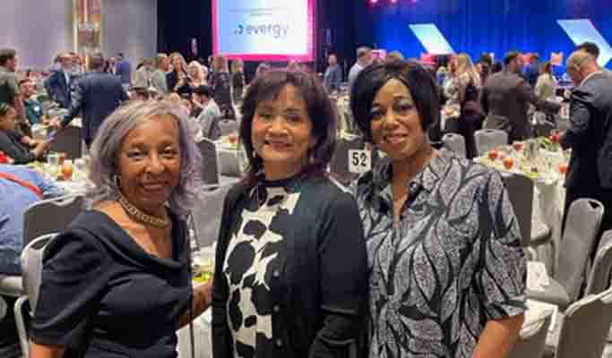 leadership at an event