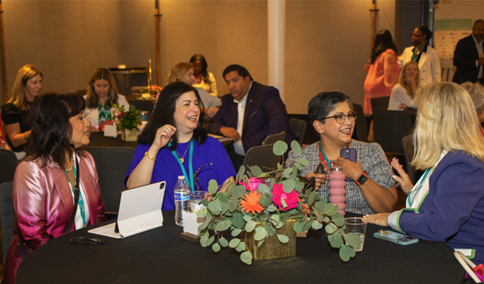 table at an Authentico Event